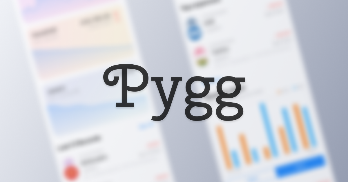 Pygg header image
